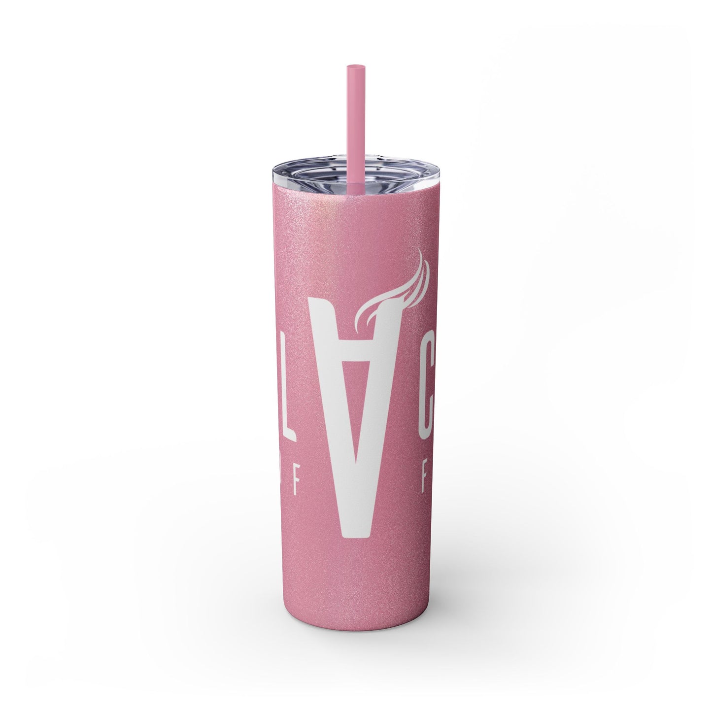Trendy 20oz Skinny Tumbler with Straw
