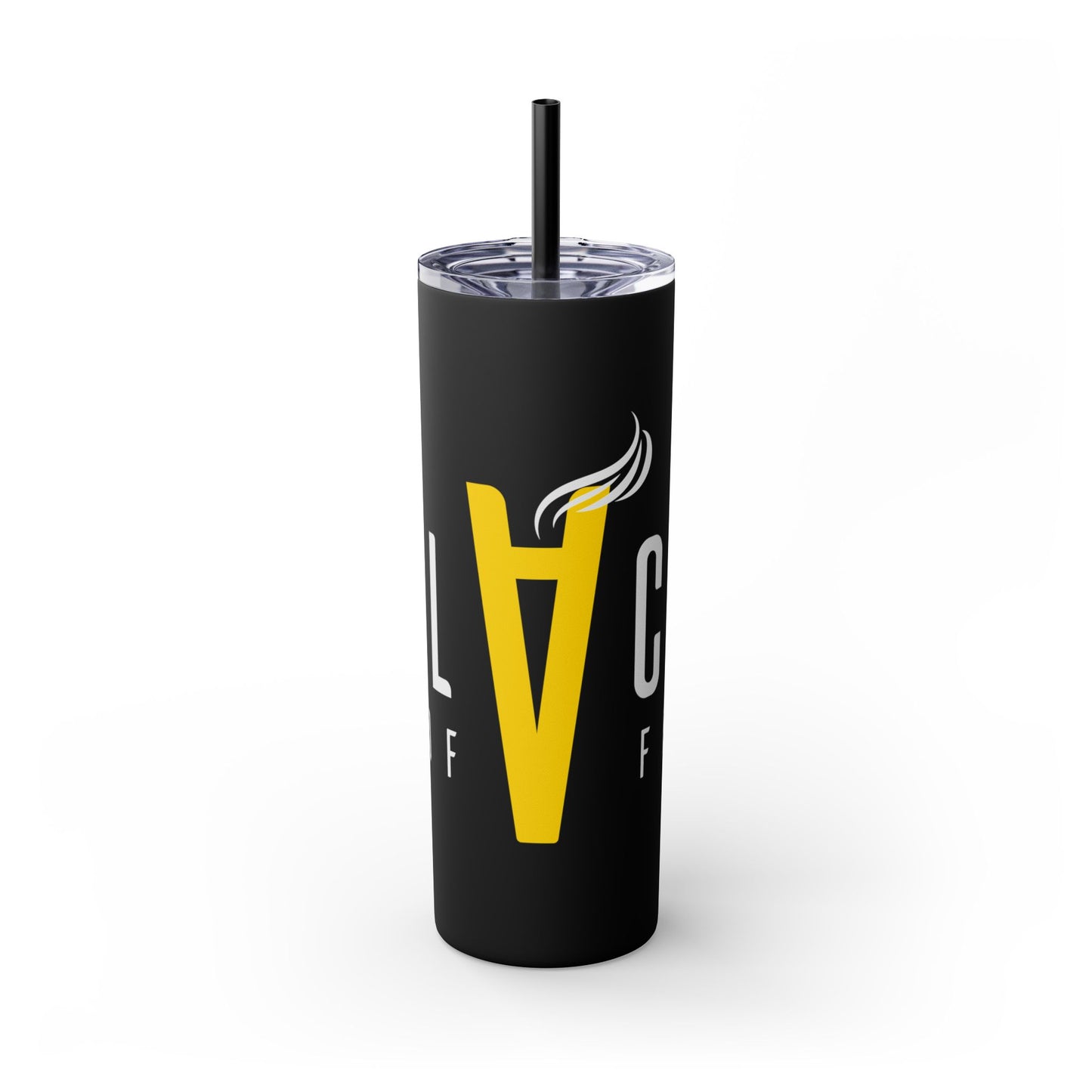 Trendy 20oz Skinny Tumbler with Straw