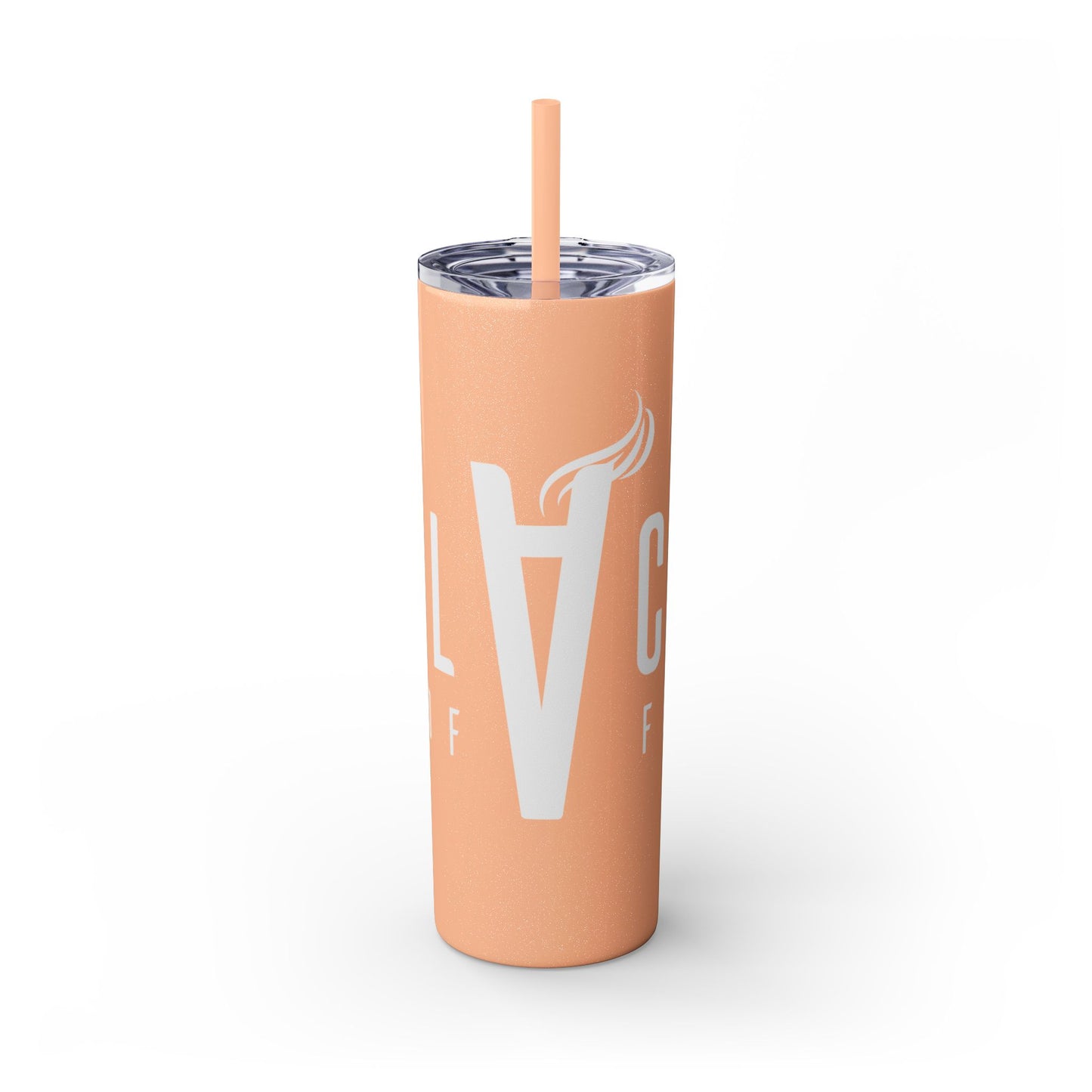 Trendy 20oz Skinny Tumbler with Straw