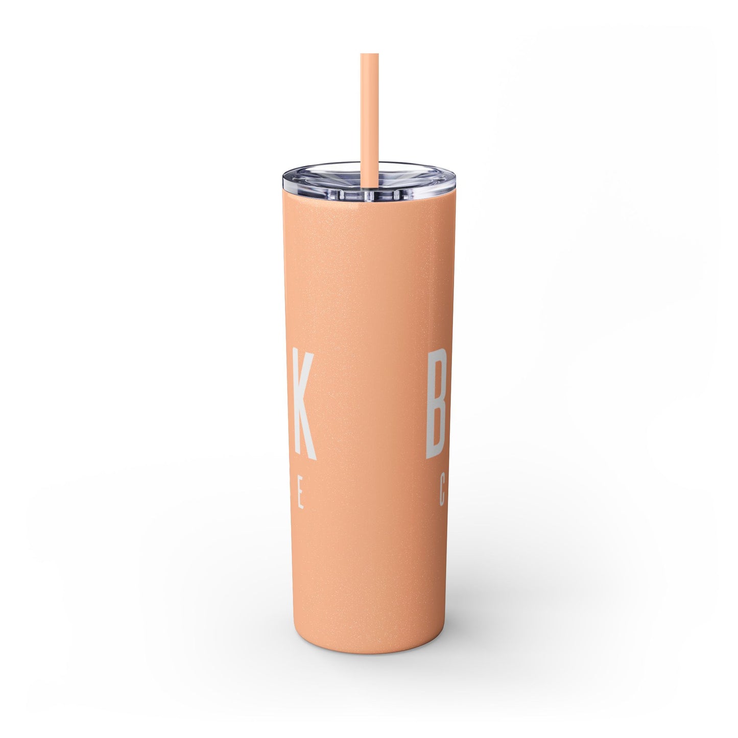 Trendy 20oz Skinny Tumbler with Straw